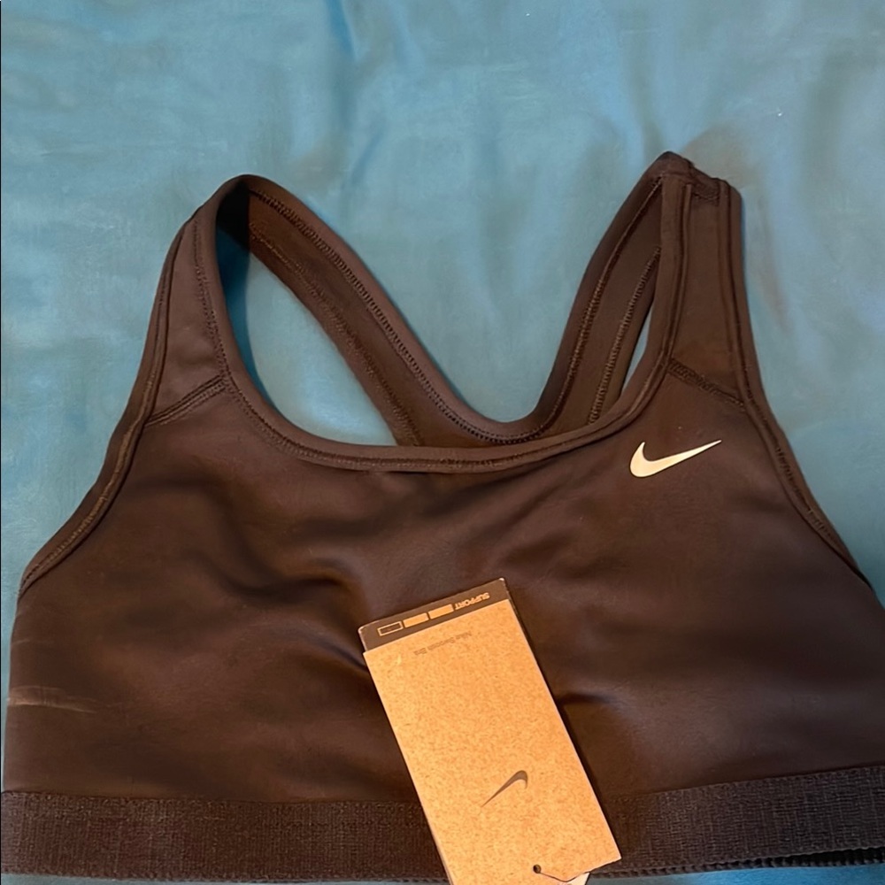 Nike girls Black Sports Bra